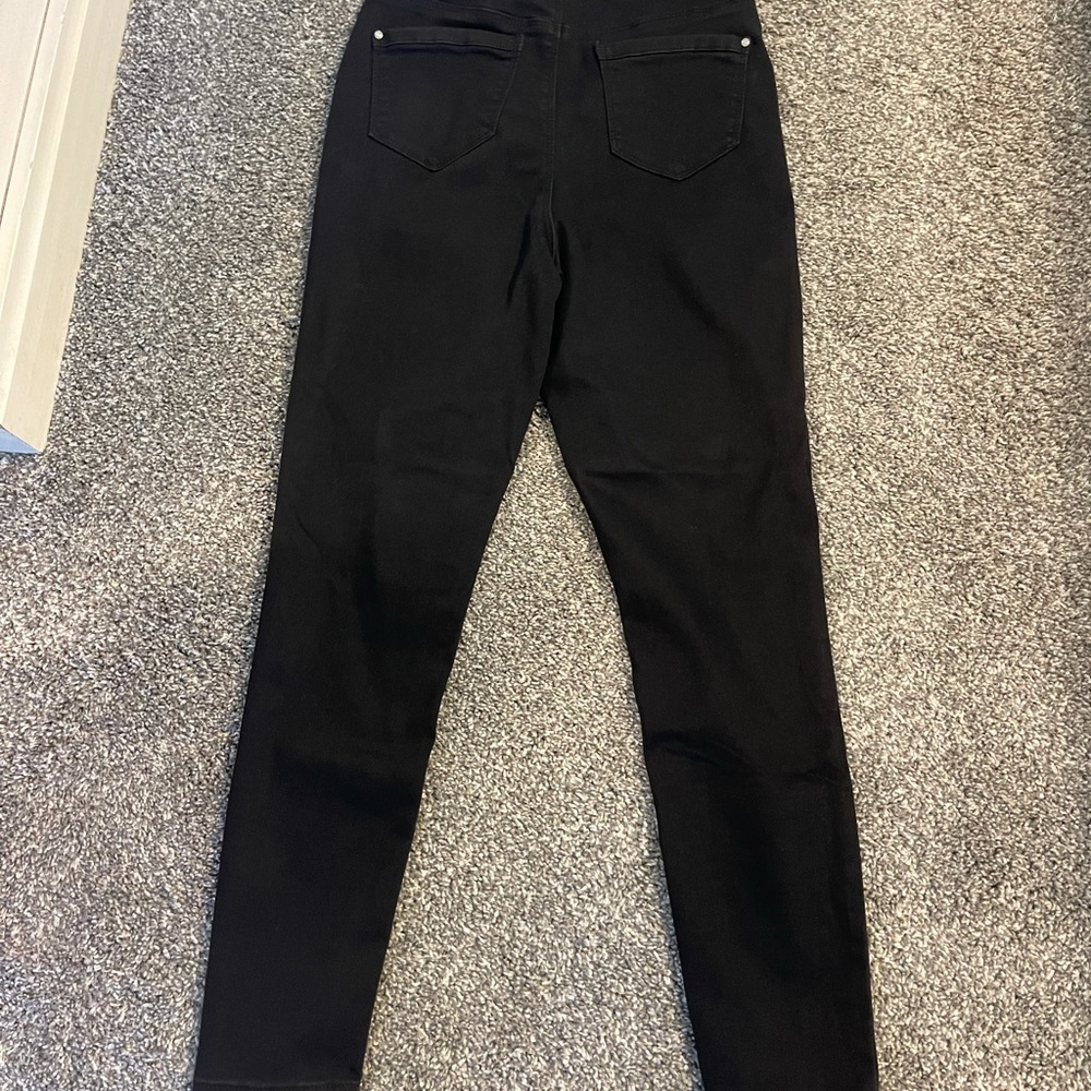 Missguided Ripped Black Jeans, Size 6S